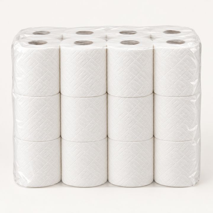 Angel Soft toilet paper, 48 mega rolls — A big stock-up so the closet stays full.
